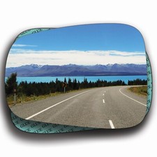 Vetro Specchio Retrovisore Blu