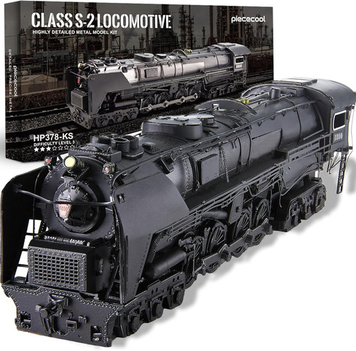 Metal puzzle treno vapore - metal, a
