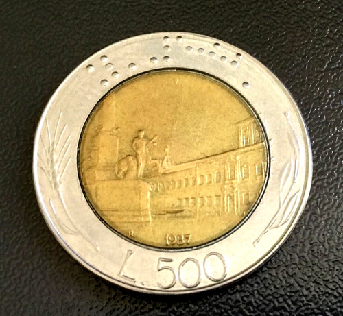 Italia 1987 500 - , lire