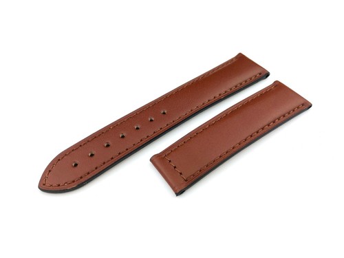 22mm shiny brown genuine - 22mm,