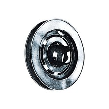 PULEGGIA P/RULLI IN LEGNO 220 MM ZINCATA (5,0 PZ)