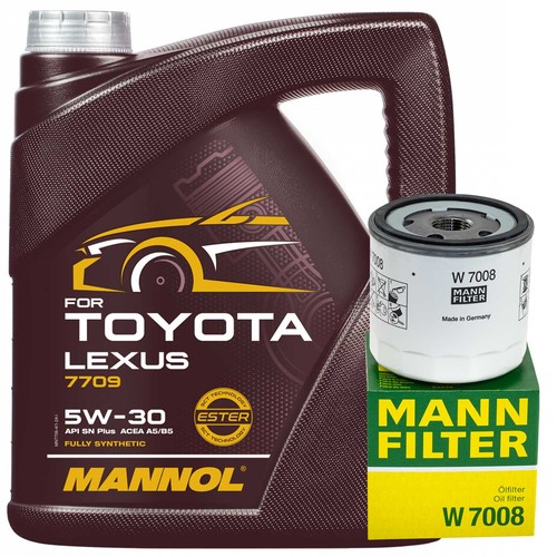 Olio motore set mannol 4 - motore,