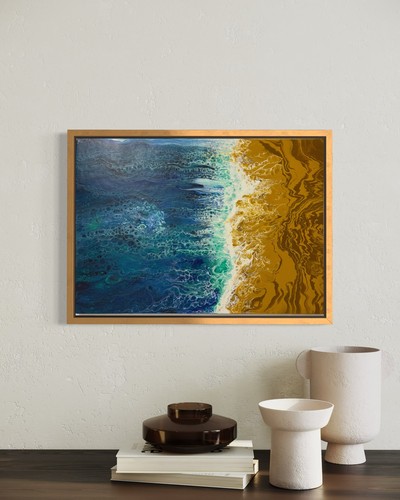 Quadro acrilico fluid - quadro,