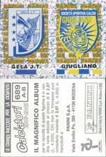SCUDETTO GELA/GIULIANO N.689 -