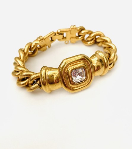 Bracelet gourmette cristaux