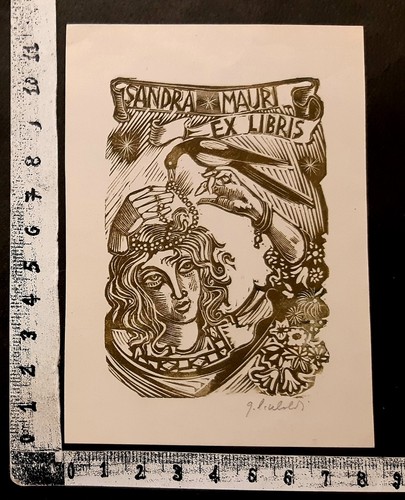 Wunderkammer exlibris 447 - exlibris, "