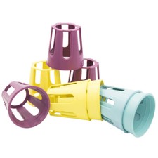 8 REGGI BICCHIERI PLASTICA