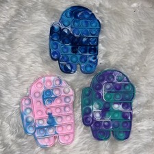 Among Us Pop-It Set di 3 Pop