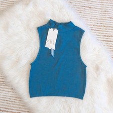 NWT Zara Top Sz M/L Electric