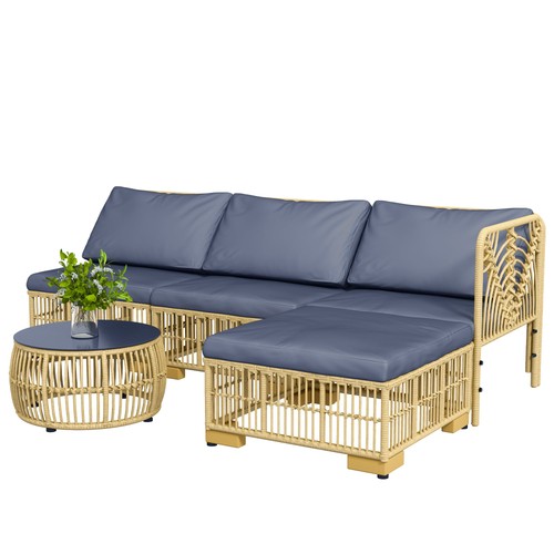 Set giardino con divano - con,