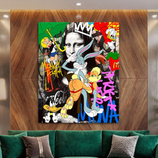 POP-ART Bugs e Lola Bunny in