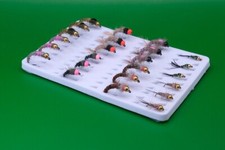 Set 24 mosche pesca trota