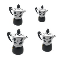 Caffettiera mucca moka 1 2 3 6