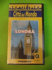 VHS film LONDRA citta'del mondo SIGILLATA 1994 DE AGOSTINI CDM 3 (F158) no dvd *