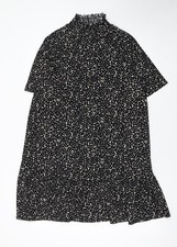 Abito donna Zara nero a pois