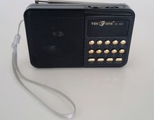 Radio Portatile Radiolina FM USB MICRO SD Tekone CR-380 Ottime Condizi