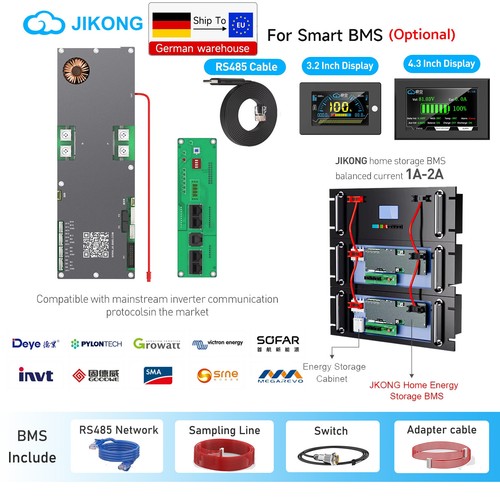Inverter bms for 16s - bms, 8s-16s