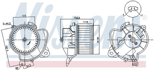 87574 soffiatore abitacolo - 87574,