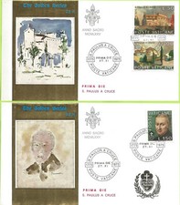 The Golden Series K23 N, 12-13 : San Paolo della Croce - Poste Vaticane - 1975