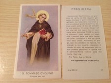  SANTINO SAN TOMMASO D'ACQUINO CARTA RUVIDA LOGO C EDGIM SERIE ISONZO N.101
