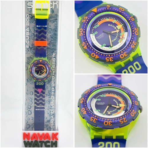 Swatch scuba 200 sdj10 - scuba, coming