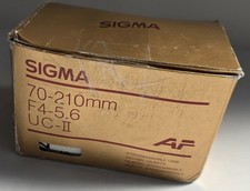 Sigma 70-210 mm F4-5.6 UC-II