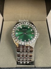 Bulova Crystal 42 mm Silver