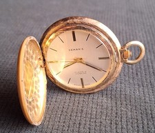 Orologio Da Tasca Seman's 17 Jewels Incabloc Made Swiss Vedi Descrizione 