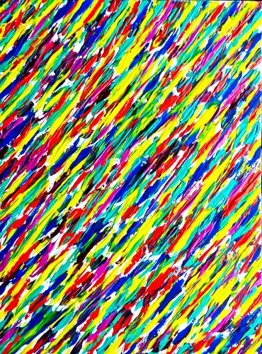 Quadro astratto materico