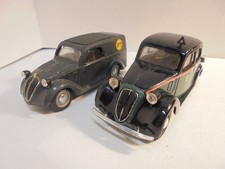 Lotto Brumm Fiat 508 c taxi e 500 b Topolino furgone poste
