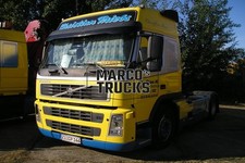 Foto camion Volvo FM9 trattore solo Germania giallo Christian Priex Ch #c7en