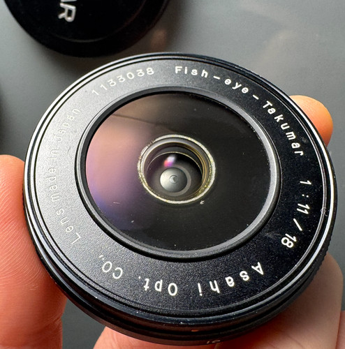 Pentax fish eye asahi - pentax,