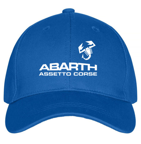 Cappello con visiera blu royal - visiera,