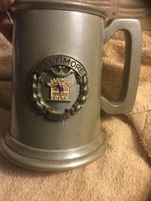 Tazza vintage inglese peltro Sheffield England Baltimore Colts NFL