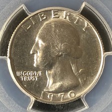 1970 25C Washington Quarter