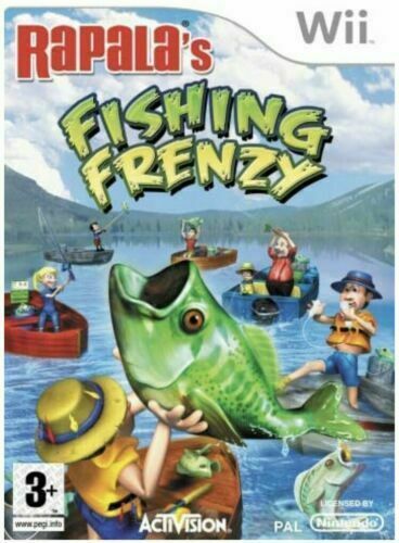 Wii rapala fishing frenzy - fishing,