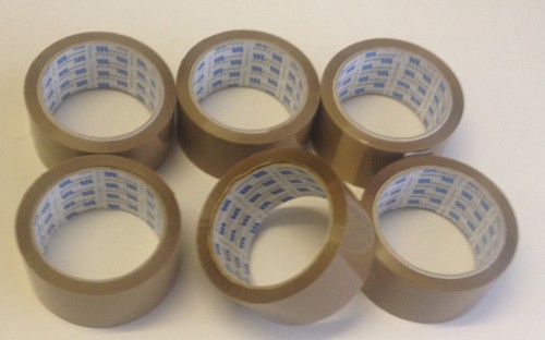 Rotoli buff marrone nastro - 6,