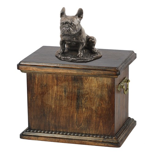 Bulldog francese urna con - bulldog, ii
