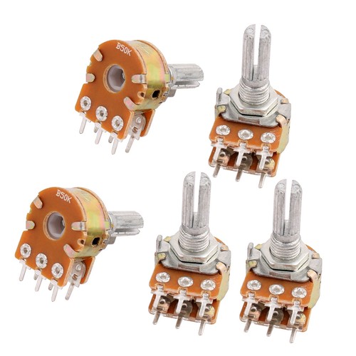 5pz b50k 50k ohm - 5pz, coppiglie