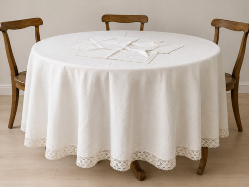 Tavaglia corredo bianca con