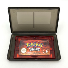 Pokemon RUBINO 2003 Gba Game Boy Advance Nintendo ORIGINALE ITA italiano PAL