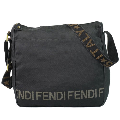 Borsa tracolla fendi tela - fendi,