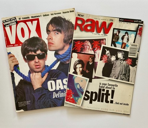 Oasis 90s magazines vox - 90s,