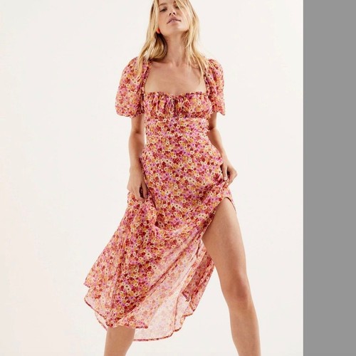 Abito midi for love lemons - &,