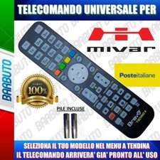 TELECOMANDO UNIVERSALE MIVAR
