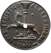 GETTONE TUR.ALBER.DELLA LIBIA