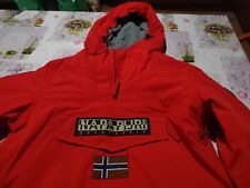 Giubbotto napapiri ragazzo 14 anni invernale rosso usato 2 volte