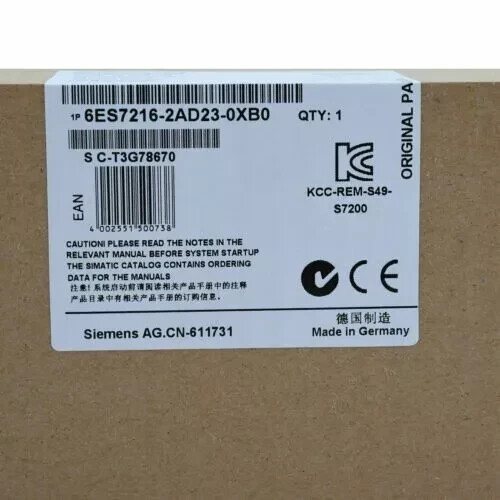 New siemens 6es7216 - siemens, 6es7216-2ad23-0xb0
