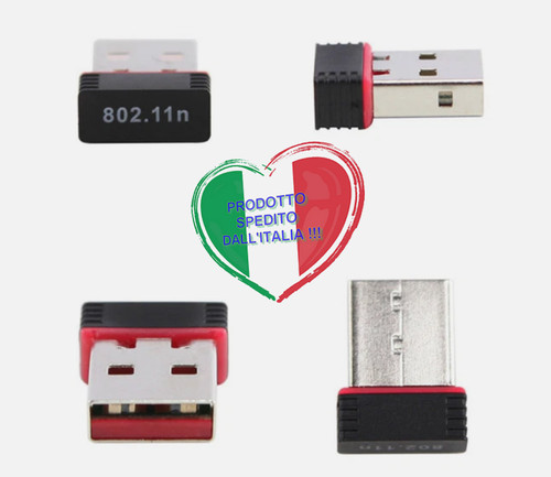 Mini adattatore usb - usb, pc
