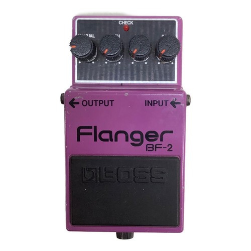 Boss bf2 flanger - boss, silver